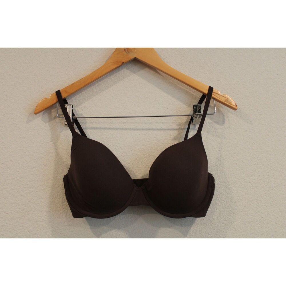 Skims size 34D dark brown lightly padded bra